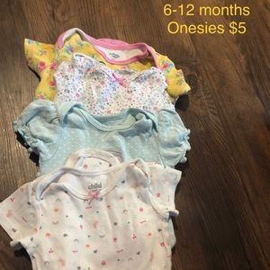6-12 months onsies
